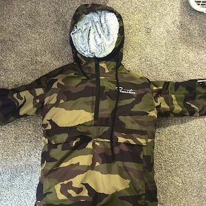‘Primitive’ Camouflage Windbreaker.